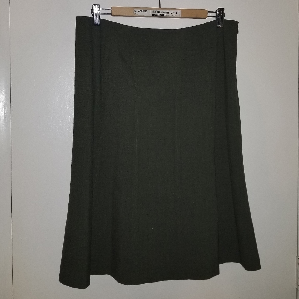Amanda Smith Olive Green Skirt